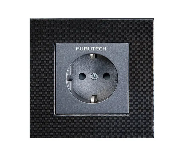 Furutech FT-SWS Rhodium Schuko Wall Socket