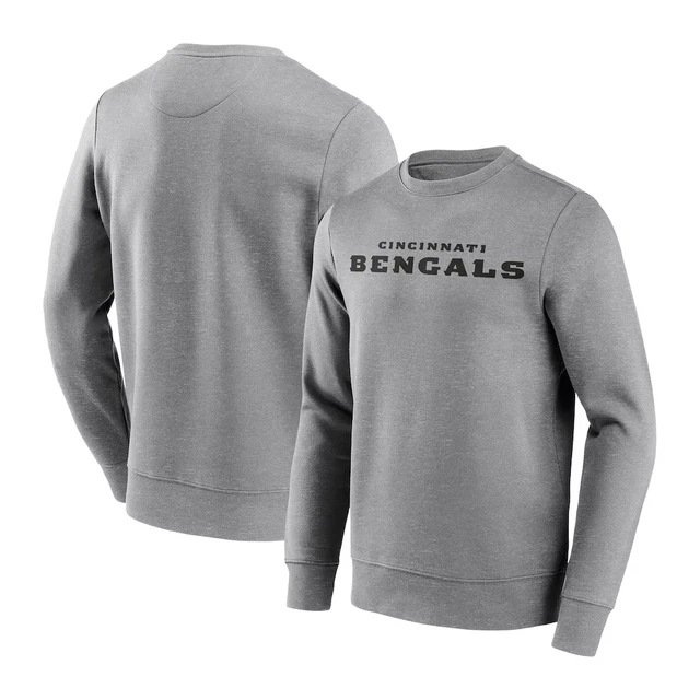 Cincinnati Bengals NFL Sweatshirt (Size S) Men's Wordmark Sweat - New