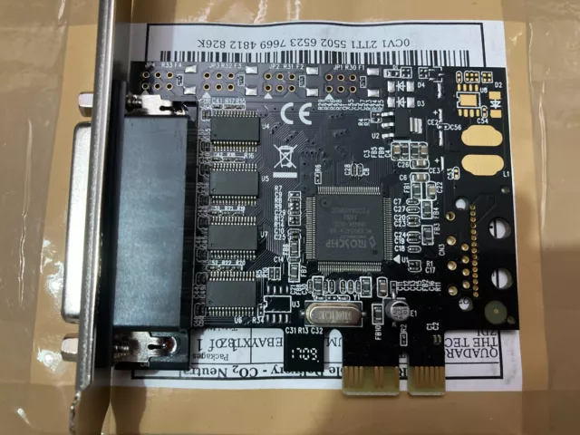 StarTech.com 4 Port RS232 PCI Express Serial Card PEX4S553B