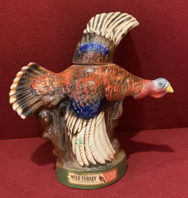 Vintage Wild Turkey Empty Decanter No.3