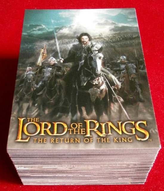 LORD OF THE RINGS - Return Of The King - Complete VINTAGE Base Set ...