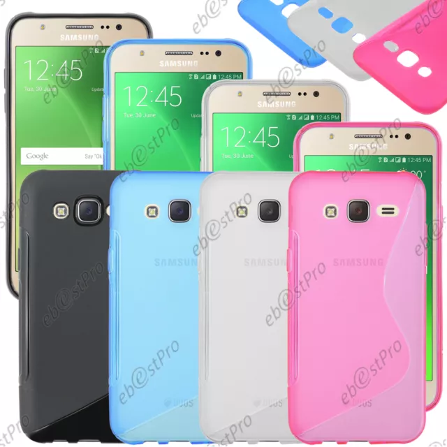 Housse Etui Coque Silicone Motif S-line Gel Souple Samsung Galaxy J5 SM-J500F