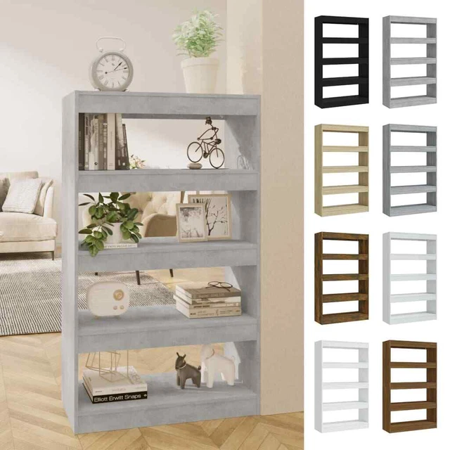 Bücherregal Raumteiler 80x30x135cm Standregal Wandregal mehrere Auswahl vidaXL