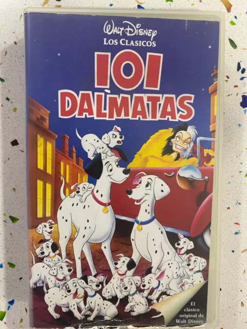 101 Dalmatas Vhs Cinta Tape Los Clasicos De  Walt Disney Am