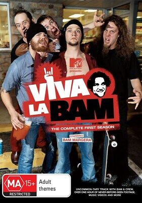 Viva La Bam Season 1 2 3 4 5 MTV DVD The Complete 1-5 Series Collection Region 4 2