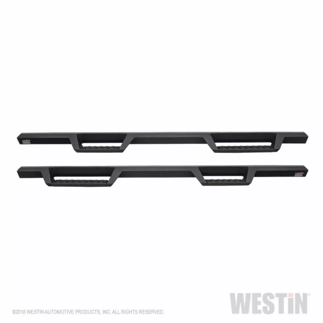 Westin Textured Black HDX Drop Nerf Step Bars for 07-20 Toyota Tundra 56-13245