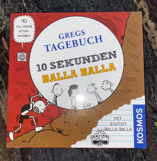 Gregs Tagebuch Brettspiel 10 Sekunden Balla Balla