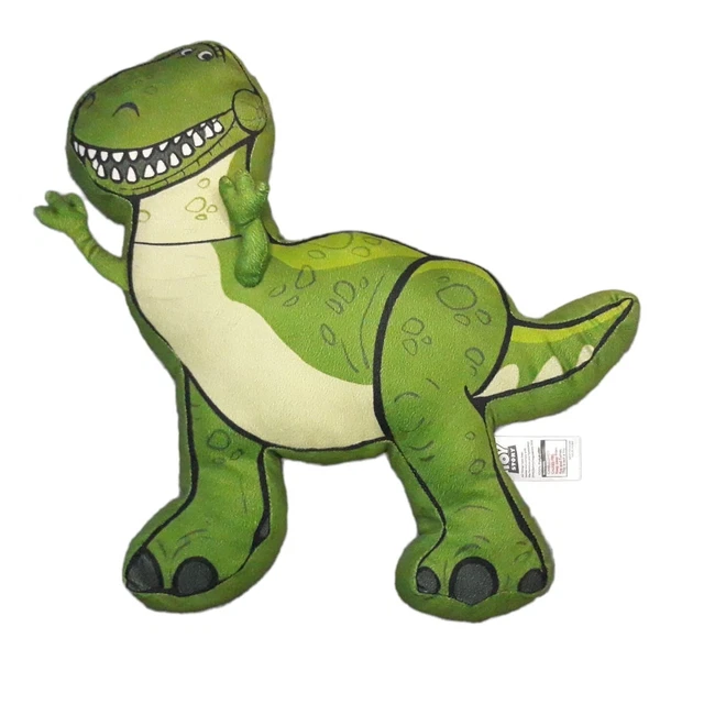 DISNEY PIXAR TOY Story Rex Dinosaur TRex RAWR! Plush Soft Toy Pillow