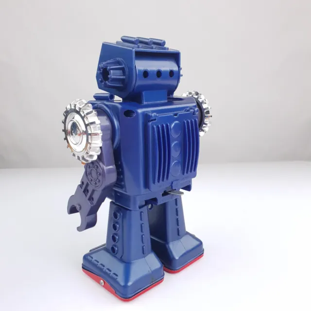 Horikawa robot giapponese giocattolo funzionante vintage Space Age Toy Engine robot 3