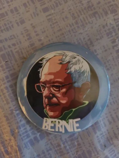 Bernie Sanders Pin On Button Approx 2 Inches