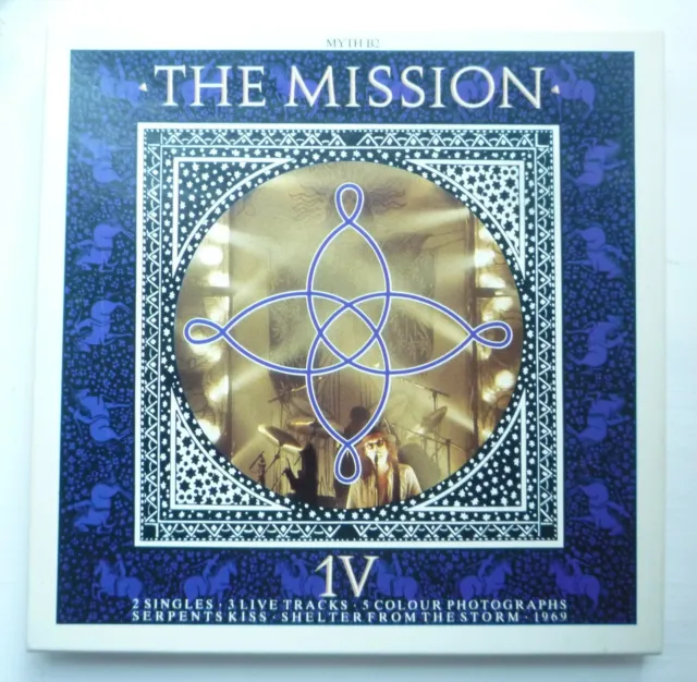 The Mission 1V MythB2 Wasteland Serpent’s Kiss LTD 7 inch Box Set Mint