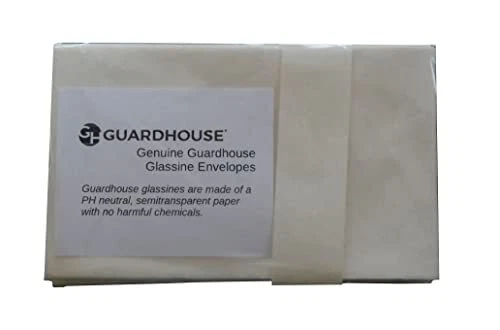 100 Glassine Envelopes #3 (4 1/4 x 2 1/2)