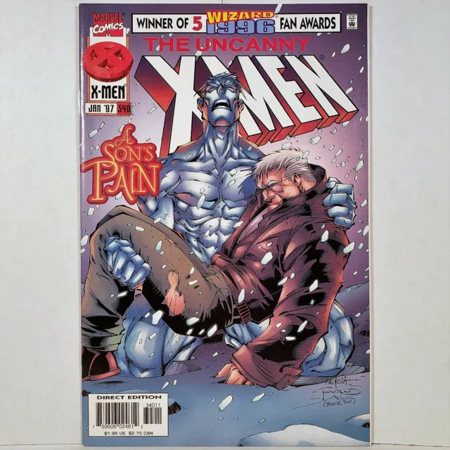 Uncanny X-Men - Vol. 1, No. 340 - Marvel Comics Group - Jan. 1997 - Buy It Now!