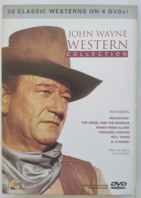 JOHN WAYNE WESTERN Collection: 20 Classic Westerns (DVD, 2009, 4-Disc ...