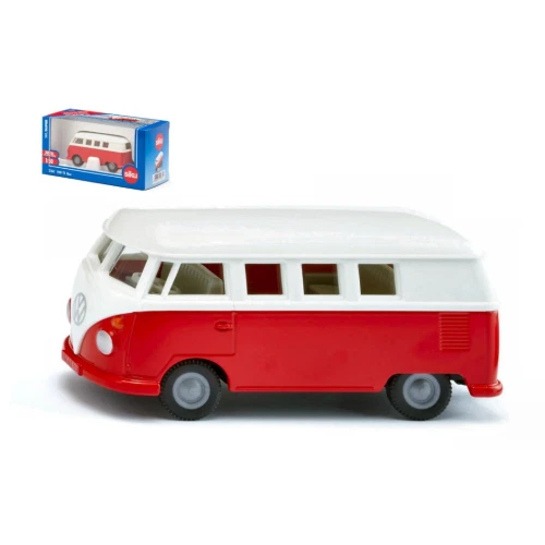 Kit Modèle VW T1 Van Samba Rouge Et Blanc 1:24 - Maisto MI39956 - Neuf