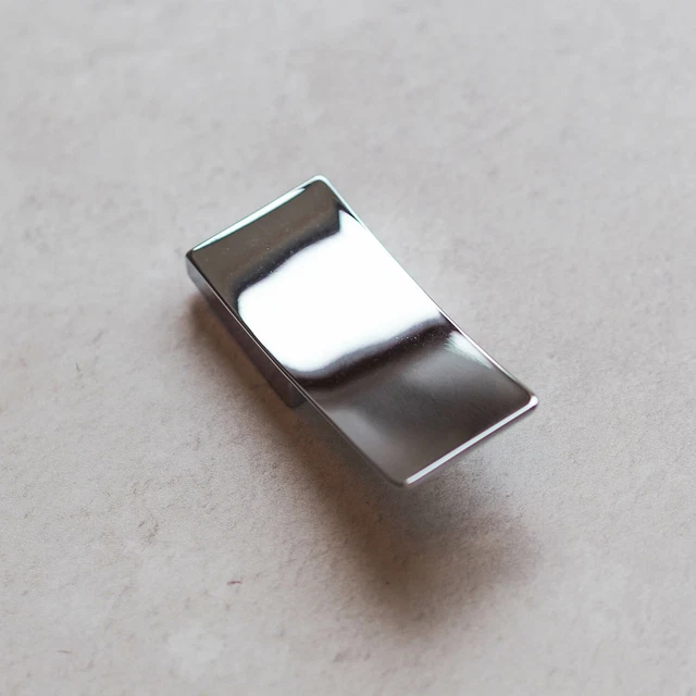 50mm Kitchen Cupboard Knob Chrome Polished Square Cabinet Handle Drawer Door
