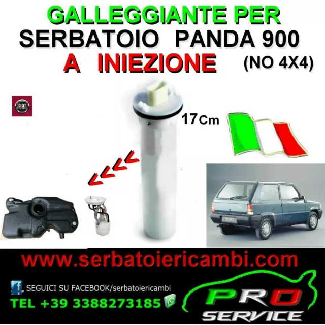 GALLEGGIANTE SENSORE LIVELLO x serbatoio FIAT PANDA 900 corto17 7600544 (NO 4X4)