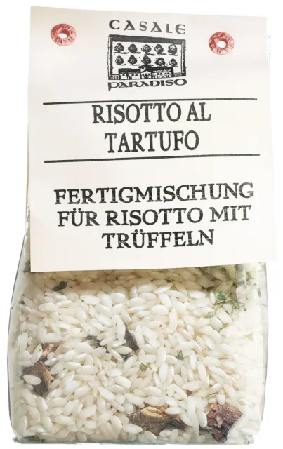 Risotto al tartufo-mit Trüffelstücken (CASALE PARADISO, ITALIEN) *GOURMET DELUXE