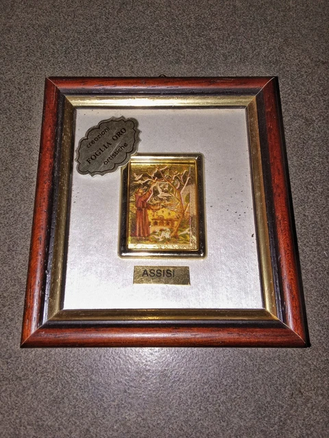 creazioni FOGLIA ORO artistiche ASSISI