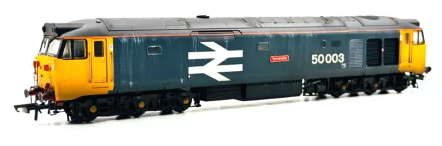 Hornby 00 Stärke - Klasse 50 Diesel 50003 Br Grosses Logo 'Temeraire' - Umbenannt