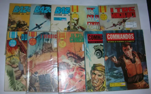 Lotto  Di  59  Fumetti  Di  Guerra  Misti - Dardo / Bianconi / Meroni / Junior 2