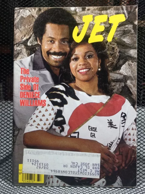 R&B Soul Deniece Williams Racial Black Americana JET Magazine August 16, 1982