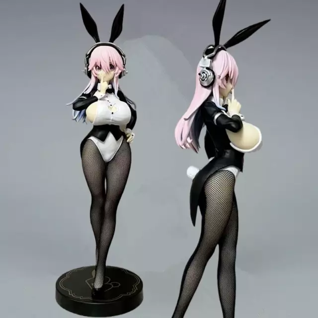 Sexy 1/7 Anime Bunny Girl Sonico Figures PVC Statue Toy Gift 12in No box New