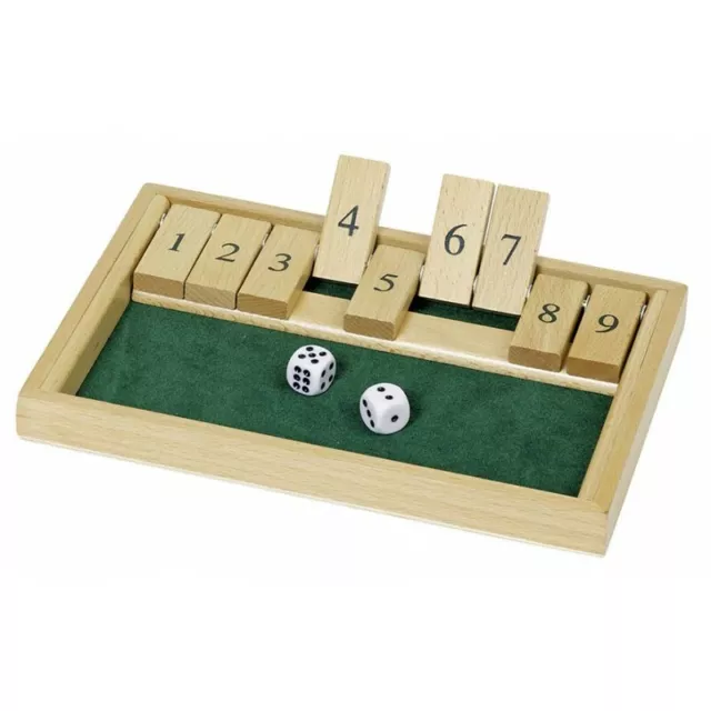 Shut the box / Ferme la boîte - Jeu de dés - dès 6 ans