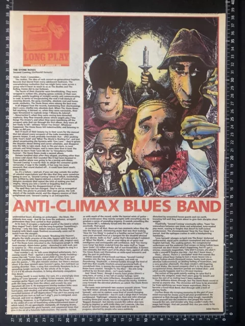Stone Roses - Second Coming Nme Album Review - 1994 Advert Poster L178