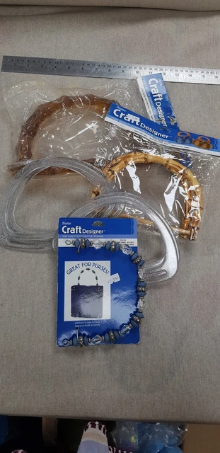 5 sets bag handles craft bag making crochet
