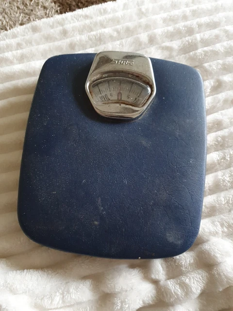 alte DDR Stube Waage Personenwaage Design Stil Retro Kult 130 Kg  mechanisch