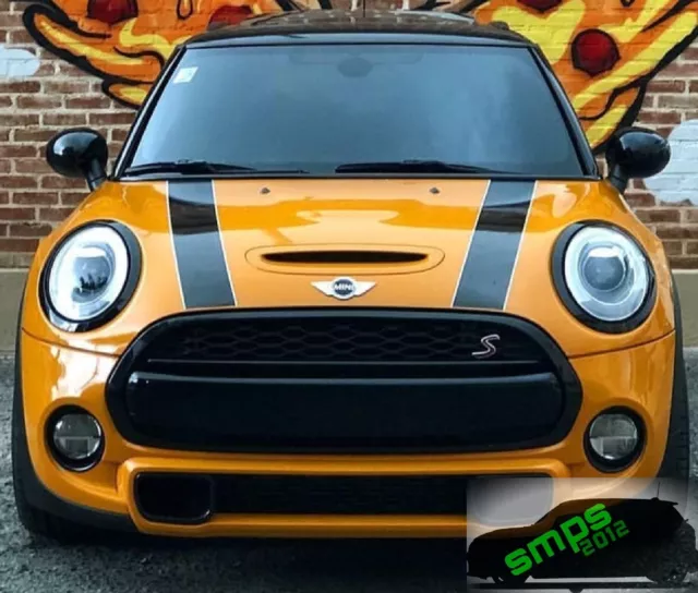 Mini F56 Front Grille Strip Cover Piano Black Gloss Cooper S JCW (F55, F56, F57)