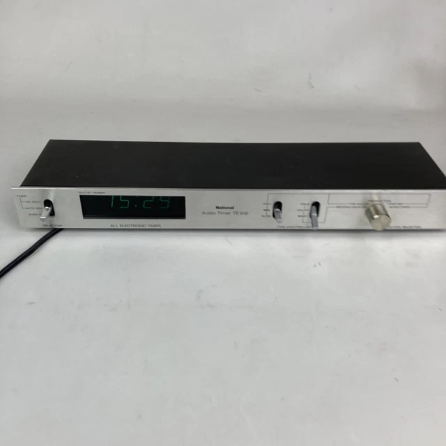 NATIONAL AUDIO TIMER TE 932 $55.16 - PicClick CA