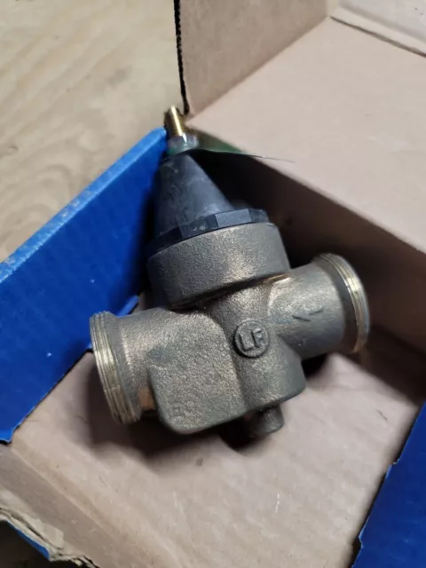 USED - Watts 1" Water Pressure Reducing Valve, LFN45BUM1, EDP # 0960025