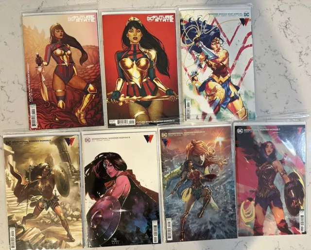 Wonder Woman Future State Frison Sensational Wonder Woman Annual Lot Of 7