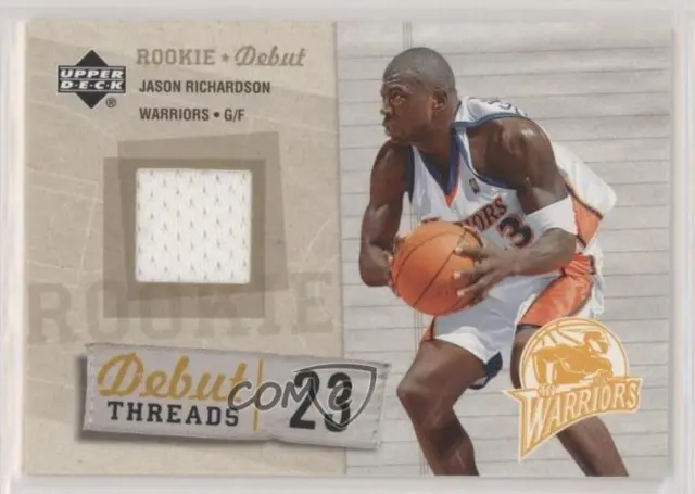 2005-06 Upper Deck Rookie Debut Debut Threads Jason Richardson #DT-JA