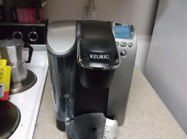 Refurbished Keurig K70 Platinum 1 Cup Brewing System - Silver and Free Shipping