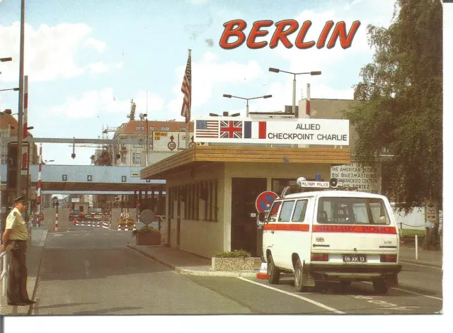 AK BERLIN  Berliner Mauer, Checkpoint Charlie, unbeschrieben
