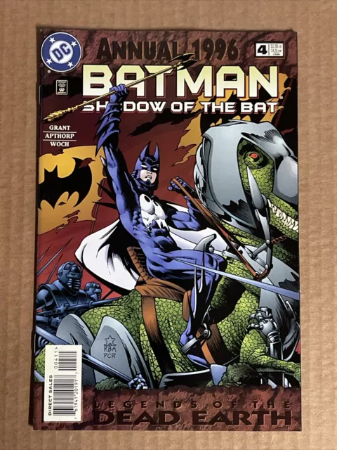 Batman Shadow Of The Bat Annual #4 First Print Dc Comics (1996) Dead Earth