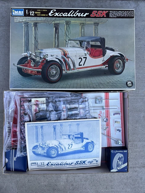 IMAI VINTAGE EXCALIBUR SSK GT Series Model Kit Motorized 1/12 $99.00