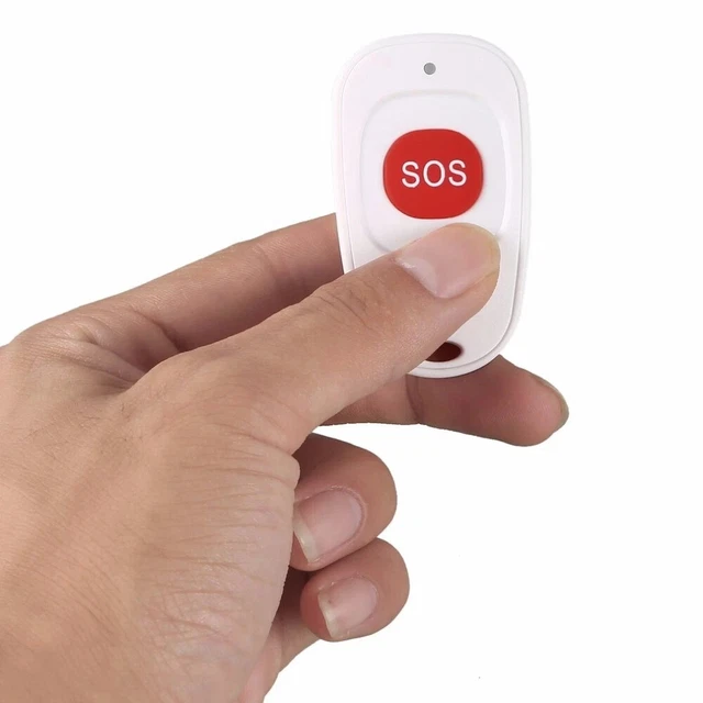 ANGUS botón de emergencia inalámbrico personal de enfermería sensor de alarma SOS para hogar de ancianos