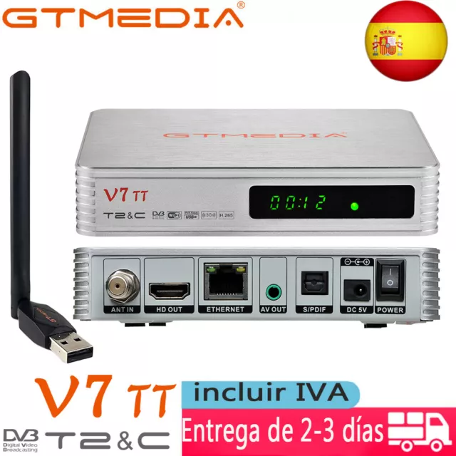 DIGIVOLT TDT HD DVBT-2 SINTONIZADOR GRABADOR ALTA DEFINICION USB REC TDT-7403  DIGIVOLT - oferta: 31,88 € - Receptores TDT