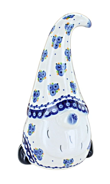 Blue Rose Polish Pottery Country Berry Medium Gnome