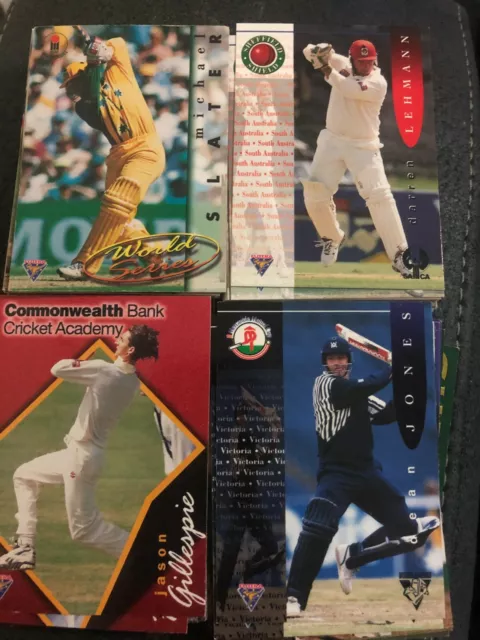 Choose Your Futera 1995 /96 Cricket Card