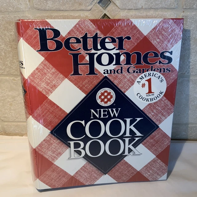 BETTER HOMES & GARDENS New COOK BOOK  11th Edition Binder Cookbook New Sealed