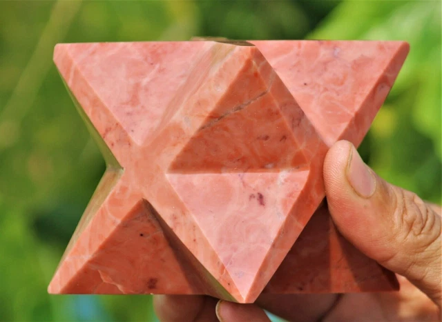 640g Pink Bustamite Crystal Quartz Healing Charged Reiki Stone Showpiece Merkaba 640g Pink Bustamite Crystal Quartz Healing Charged Reiki Stone Showpiece Merkaba