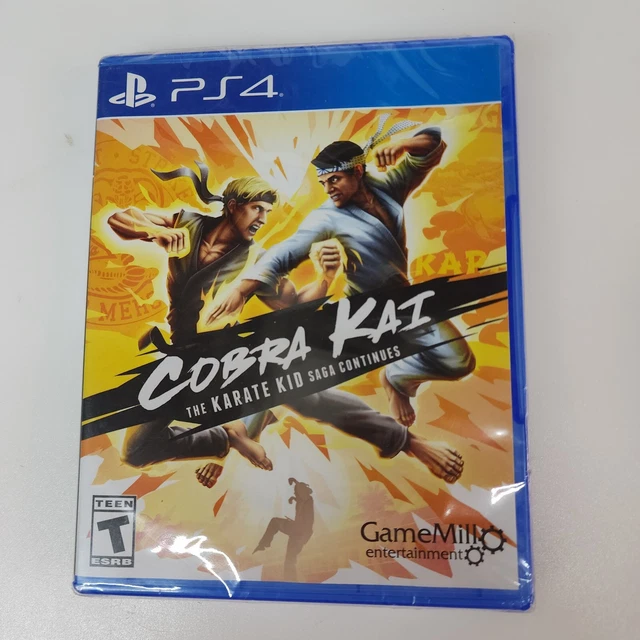 COBRA KAI THE Karate Kid Saga Continues Sony PS4 flambant neuf scellé