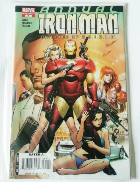 Iron Man Direktor von S.H.I.E.L.D. Jährlich #1 (One-Shot) NEU (2008) Marvel