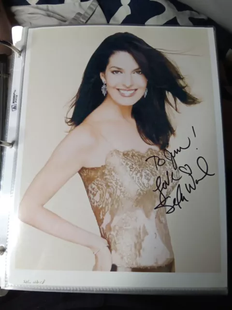 Sela Ward Signed 8.5X11 Photo TTM Autograph "To Jim! Love ❤️" Insc