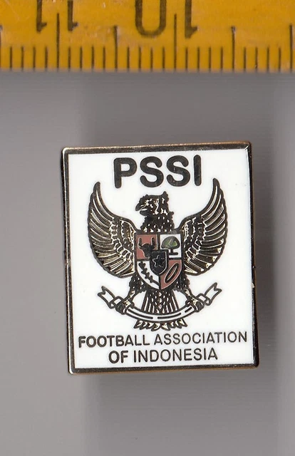 Indonesia PSSI Football Federation Association pin badge logo
